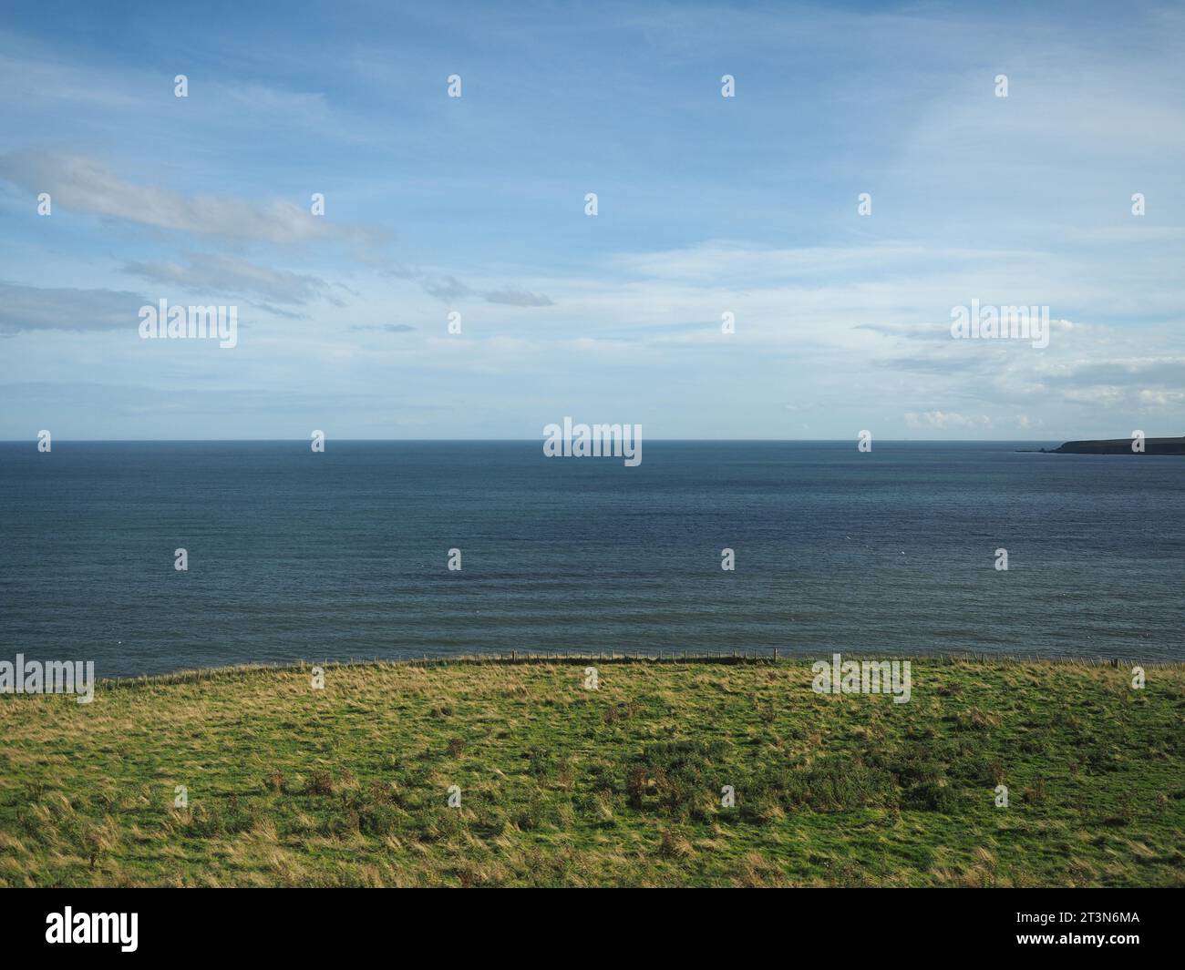 Scottish Lowlands Meerblick zwischen Dundee und Aberdeen Stockfoto