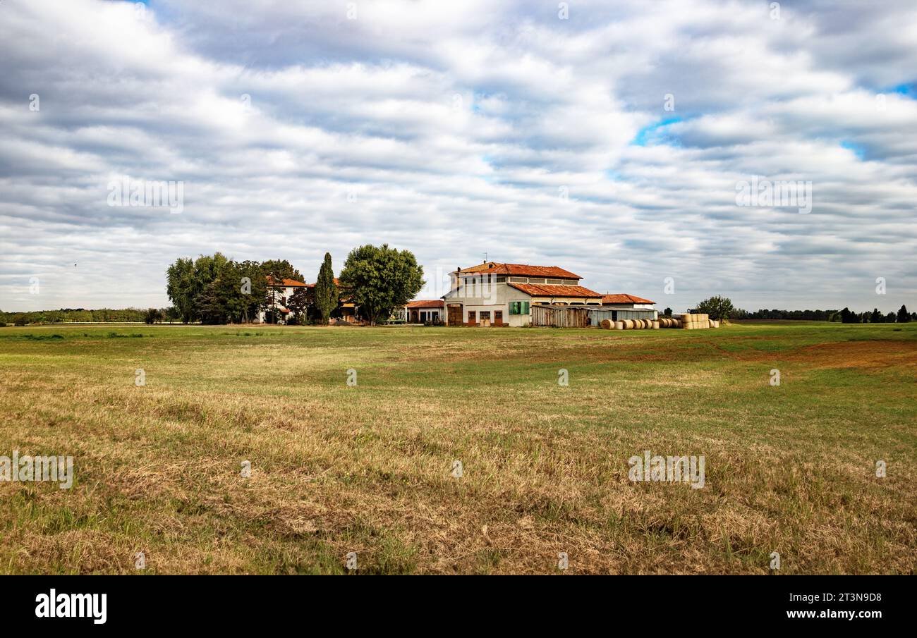 Alte italienische Farm Stockfoto