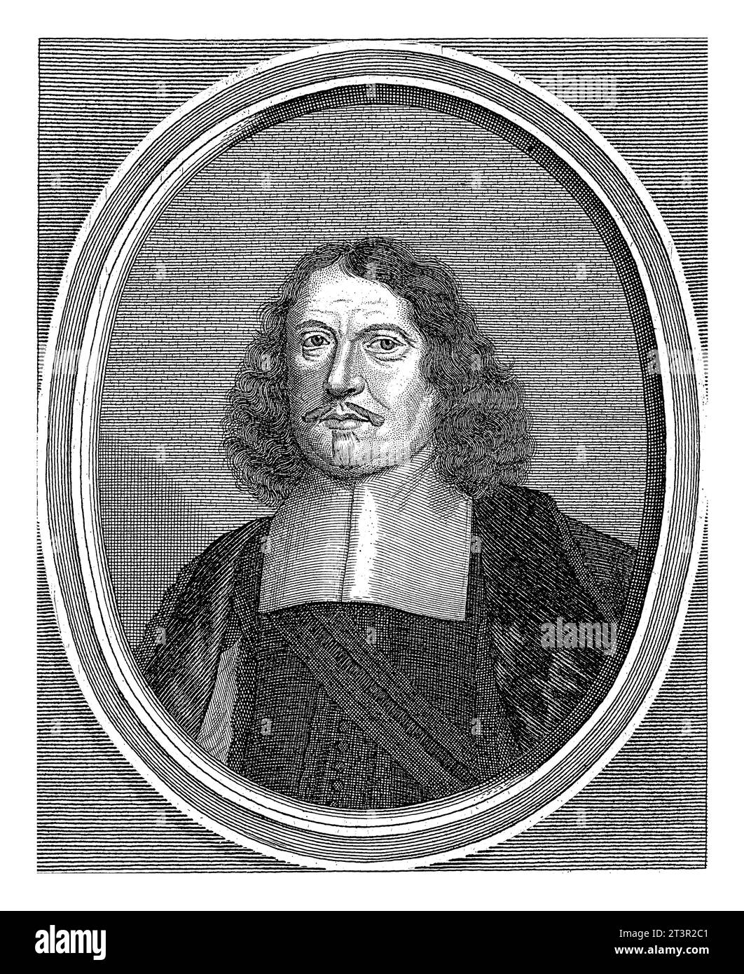 Porträt des Grafen Franz Karl von Kolowrat-Liebsteinsky, Cornelis Meyssens, 1670 Porträt des Grafen Franz Karl von Kolowrat-Liebsteinsky. Stockfoto