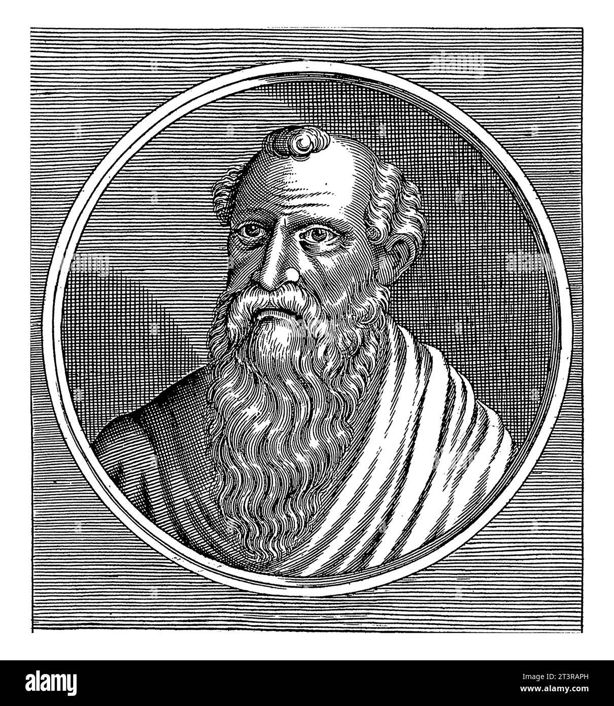 Porträt von Adam Kraft, Matthias van Sommer, 1643–1672 Stockfoto