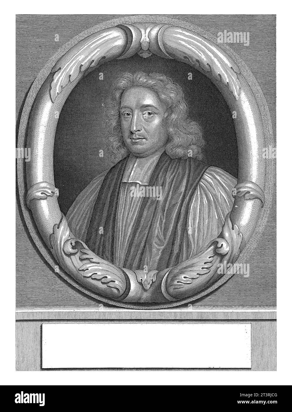 Porträt von John Wilkins, Bischof von Chester, Abraham Bloteling, nach Mary Beale, 1672–1678 Stockfoto