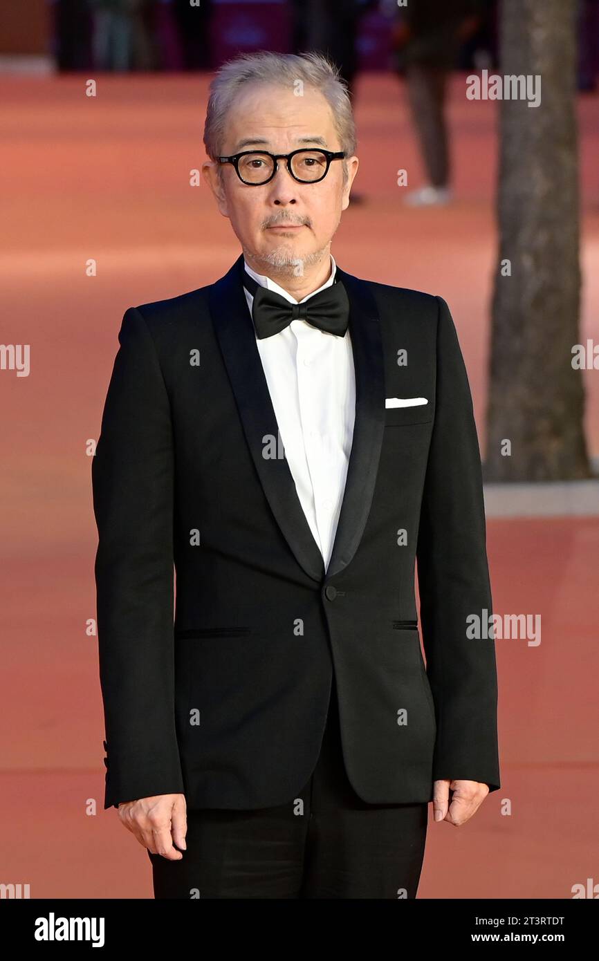 Rom, Italien. Oktober 2023. Lily Franky besucht den roten Teppich des Films „Cottontail“ beim Filmfest in Rom 2023 im Auditorium Parco della Musica. (Foto: Mario Cartelli/SOPA Images/SIPA USA) Credit: SIPA US/Alamy Live News Stockfoto