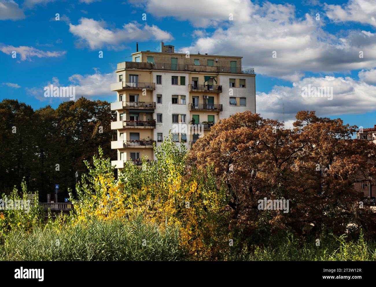 Stadtbild der Stadt Parma Italien Stockfoto