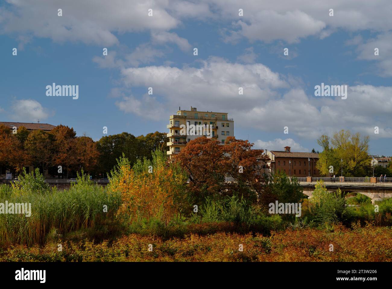 Stadtbild der Stadt Parma Italien Stockfoto