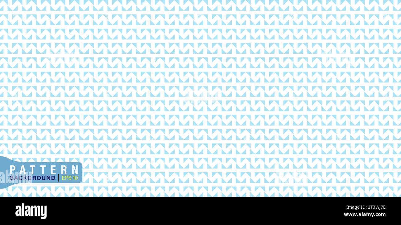 Vektorillustration nahtloses Muster abstrakte geometrische blaue Hintergründe für Schreibwaren Designs, Präsentationsgrafiken und Decks, Collagen, Flyer Stock Vektor