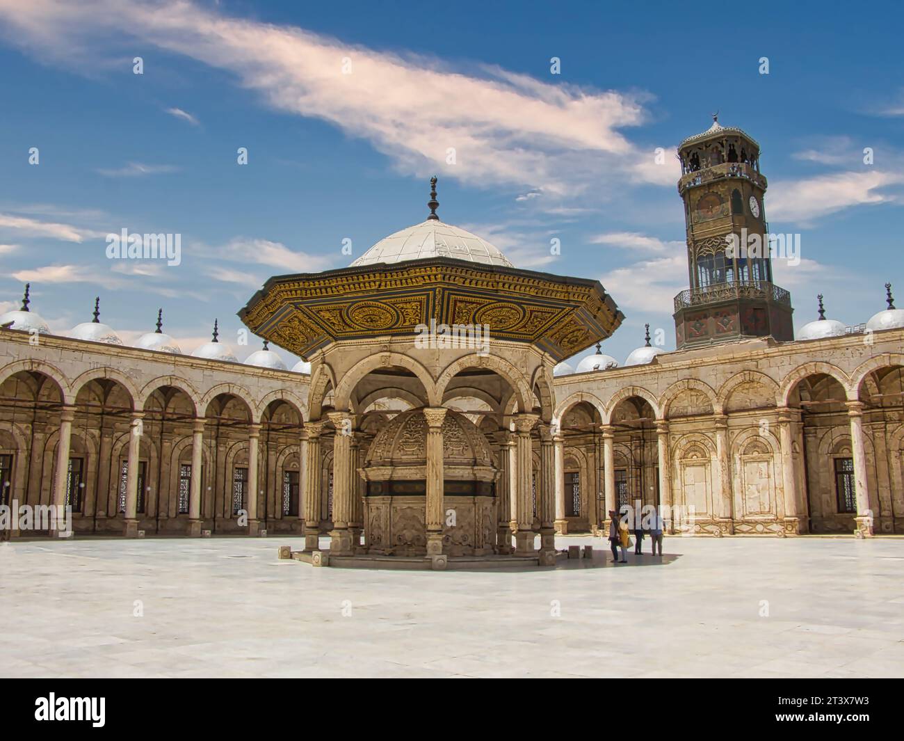 mohamed-ali-Moschee in ägypten Stockfoto