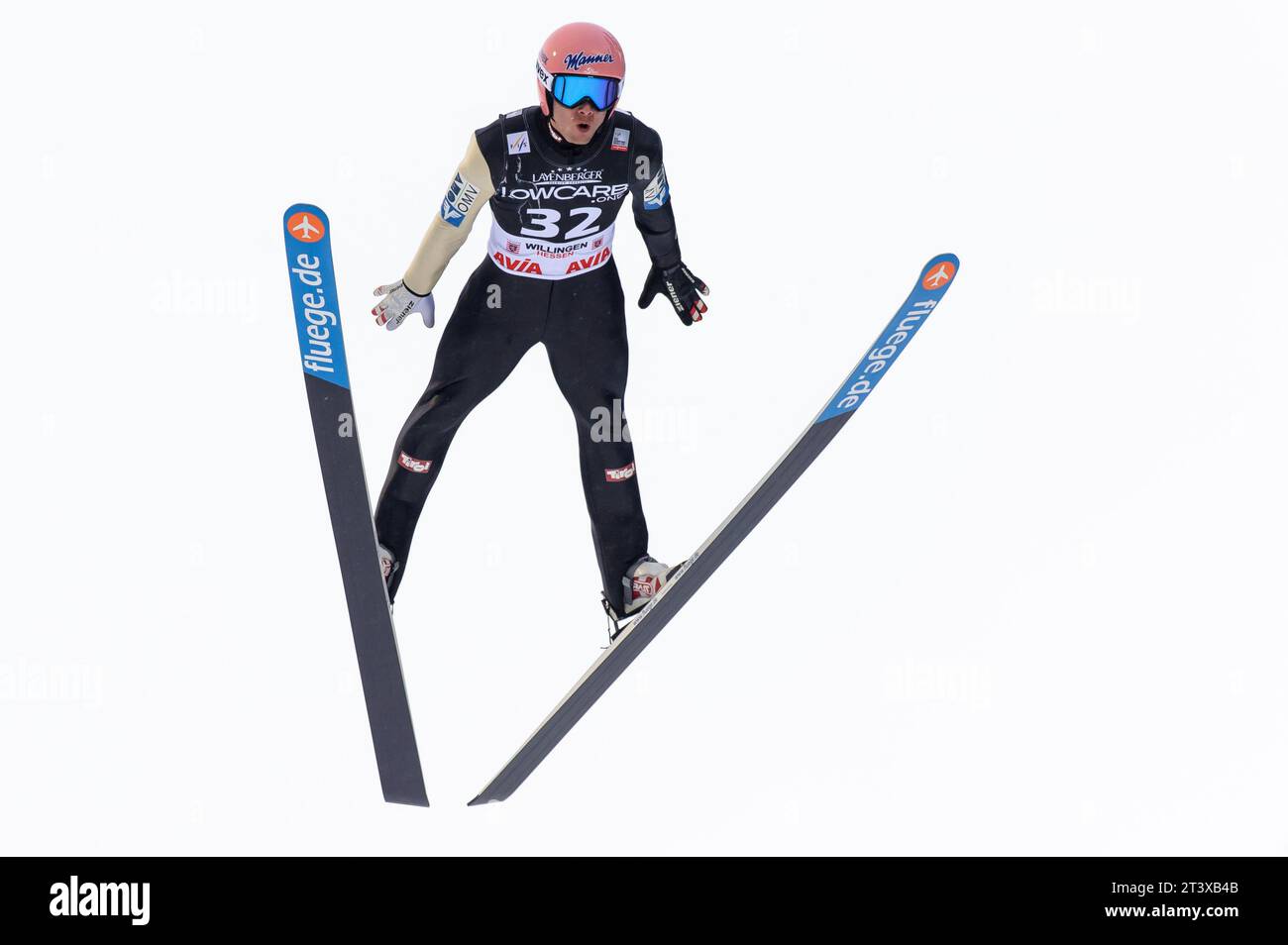 FETTNER Manuel AUT Aktion FIS Skispringen-Weltmeisterschaft präsentiert von Viessmann in Willingen, Deutschland am 01.02.2015 Stockfoto