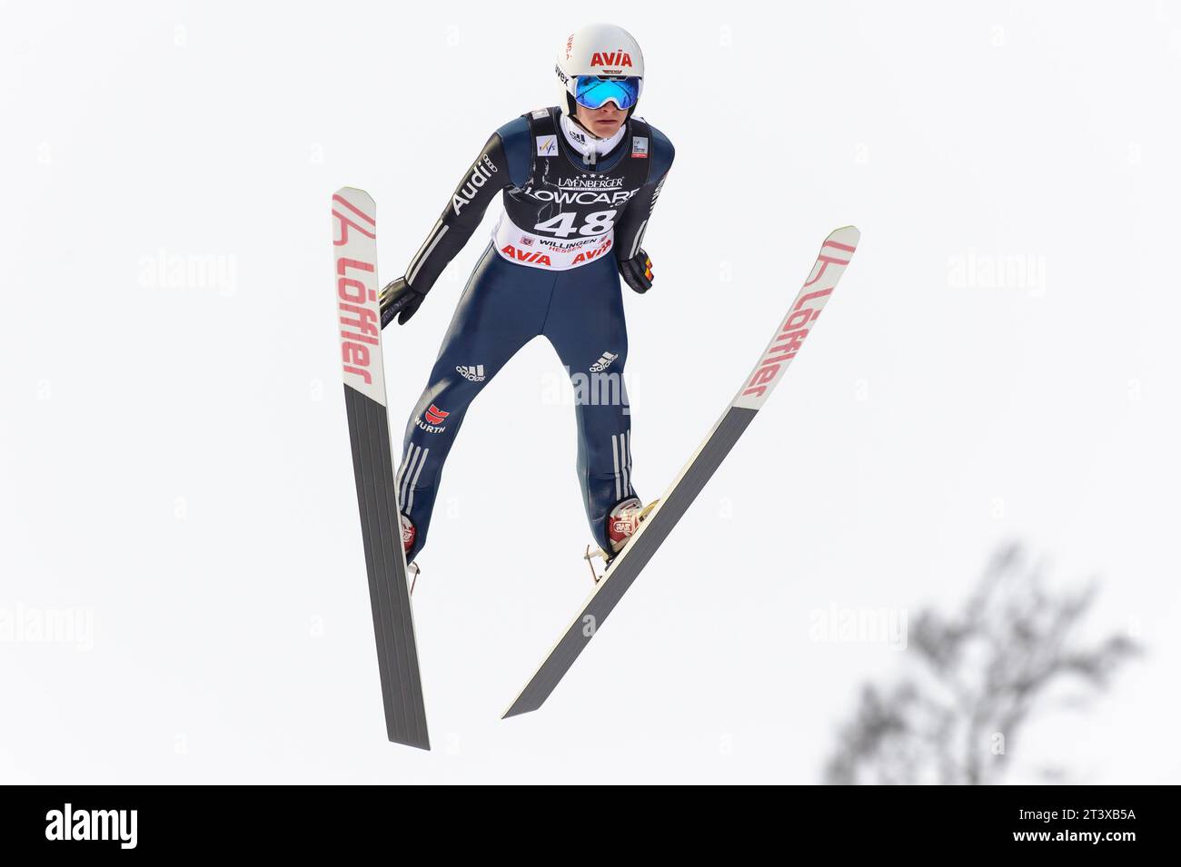 KRAUS Marinus GER Aktion FIS Skispringen-Weltmeisterschaft präsentiert von Viessmann in Willingen, Deutschland am 01.02.2015 Stockfoto
