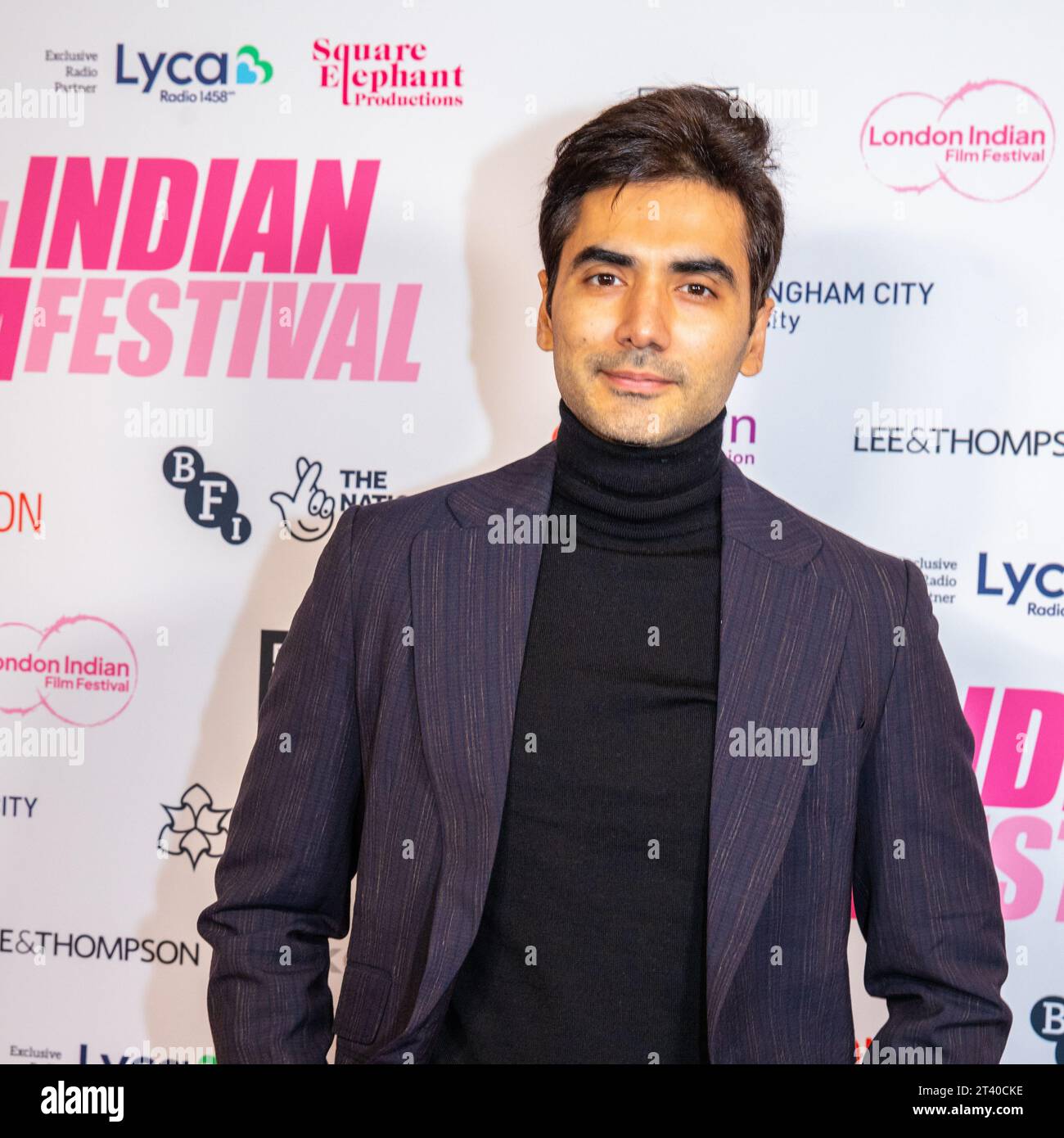 London Indian Film Festival 2023: Ishwak Singh auf dem roten Teppich für die Vorführung seines Films Berlin Stockfoto