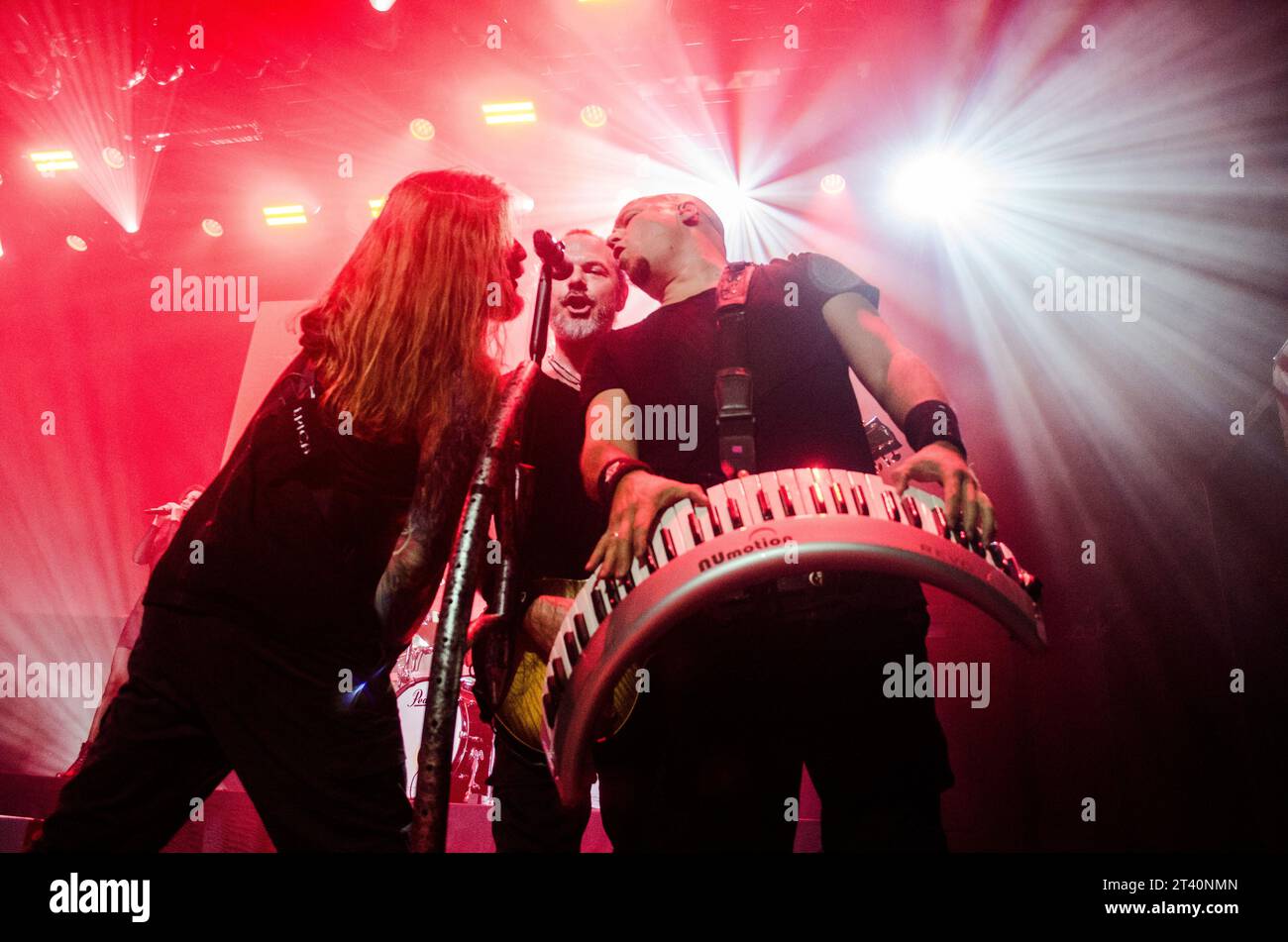 EPICA im Floyd Live Music Venue / Athen, Griechenland, Oktober 2023 Stockfoto