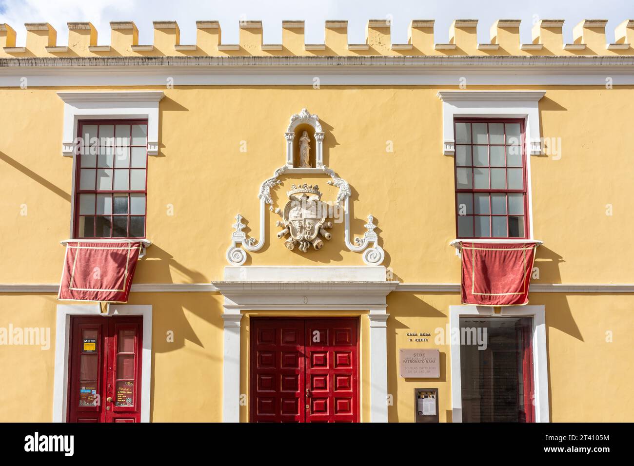 Casa Mesa, Calle Obispo Rey Redondo, San Cristóbal de La Laguna, Teneriffa, Kanarische Inseln, Königreich Spanien Stockfoto