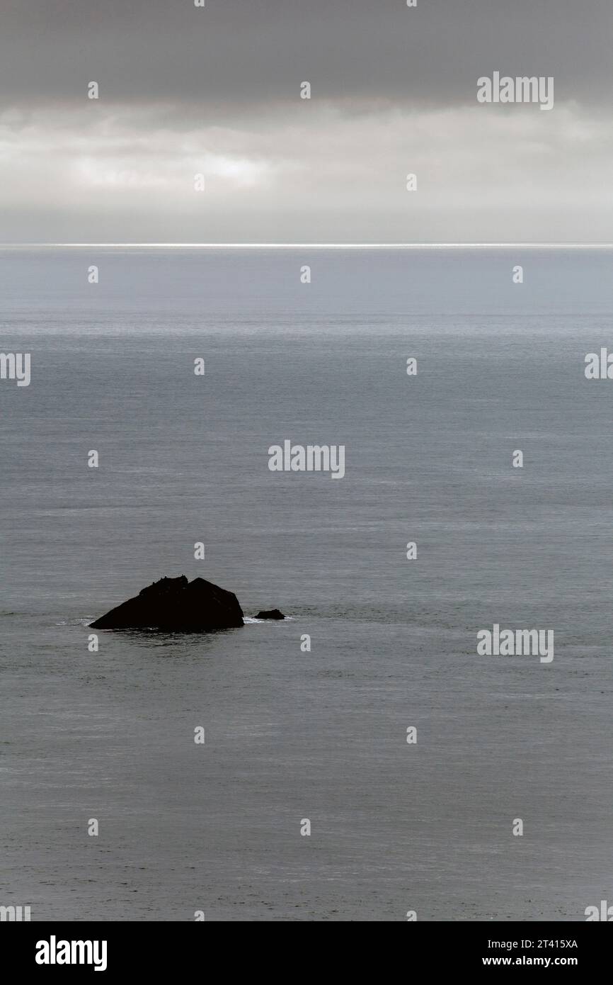 Blick vom Wooltack Point, Pembrokeshire, South Wales Stockfoto