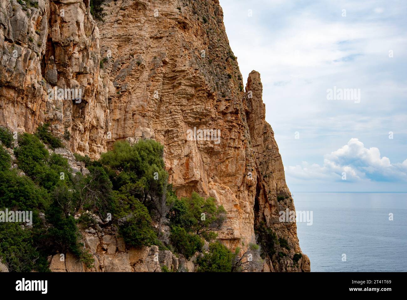 Pedra Longa Kalkstein - Sardinien - Italien Stockfoto