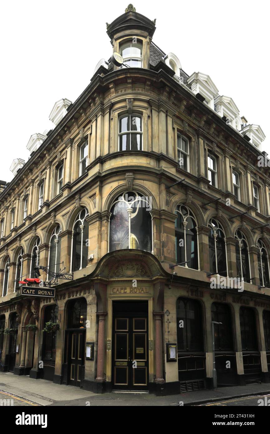 The Cafe Royal, Register Street, Edinburgh City, Schottland, Großbritannien Stockfoto