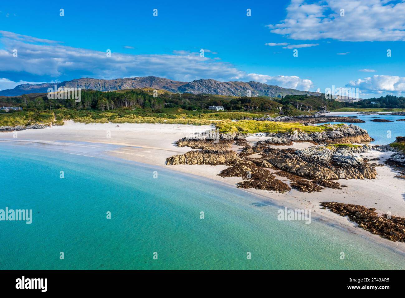 Camusdarach Beach, Highland, Schottland, Vereinigtes Königreich, Europa Stockfoto