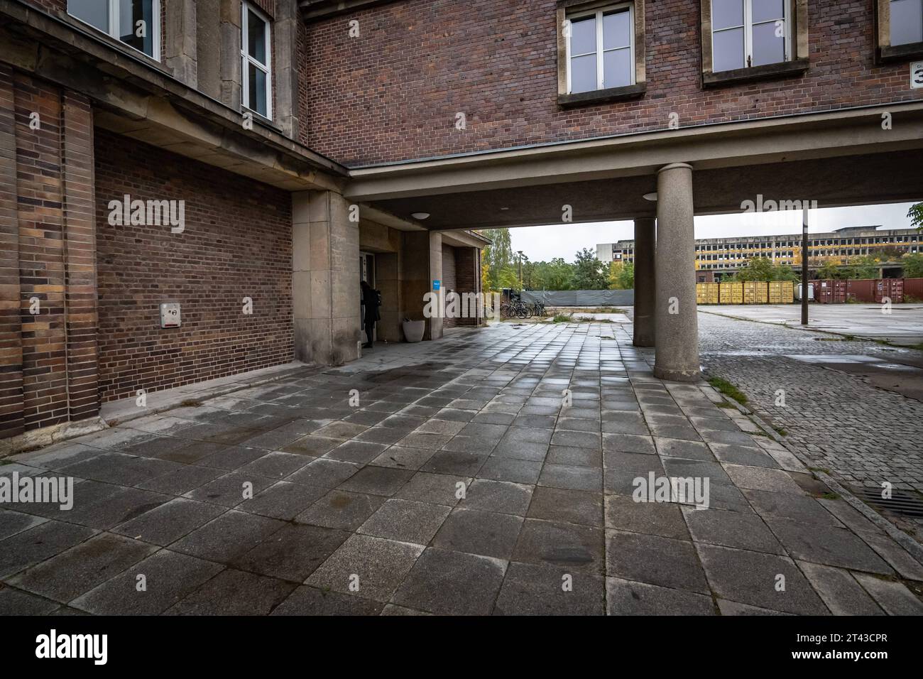 Berlin Treptow-Köpenick, ehemaliges Funkhaus Berlin, Nalepastraße - 28.10.2023 Treptow *** Berlin Treptow Köpenick, ehemaliges Funkhaus Berlin, Nalepastraße 28 10 2023 Treptow Credit: Imago/Alamy Live News Stockfoto