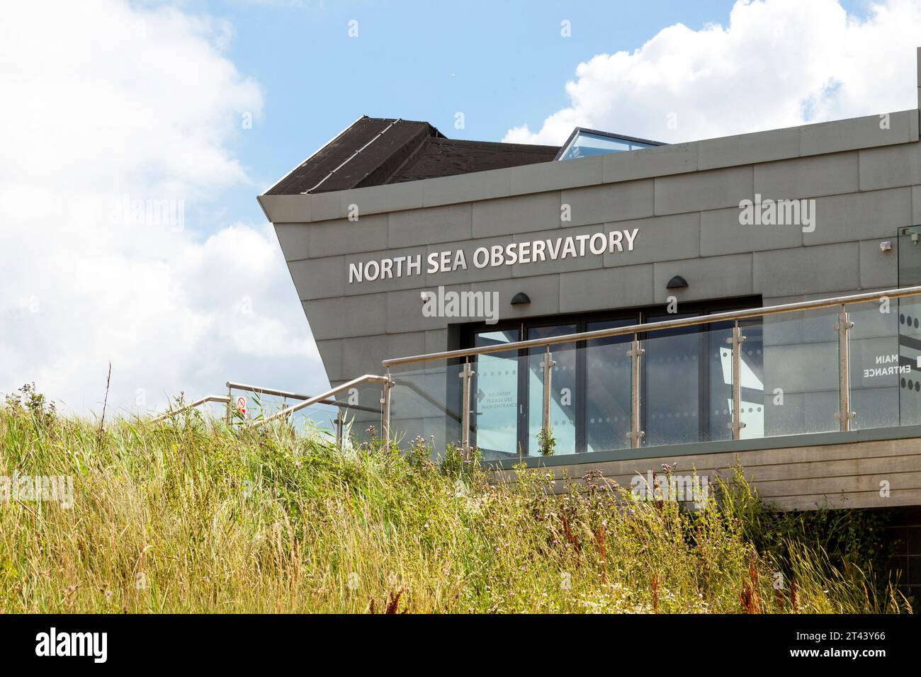 Das North Sea Observatory in Chapel Point, Lincolnshire, England, Großbritannien Stockfoto