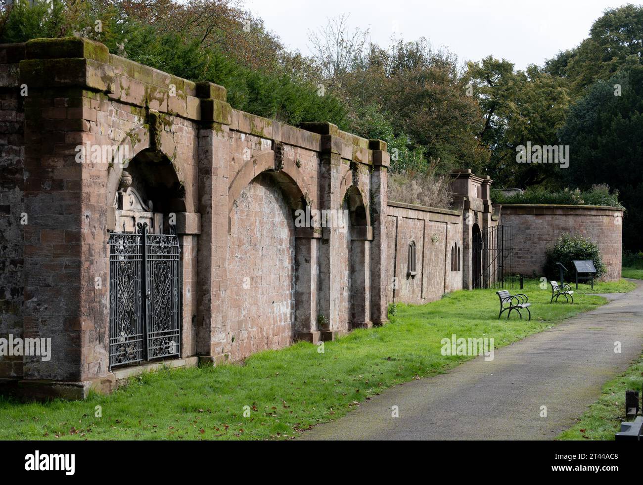 London Road Cemetery, Coventry, West Midlands, England, Großbritannien Stockfoto