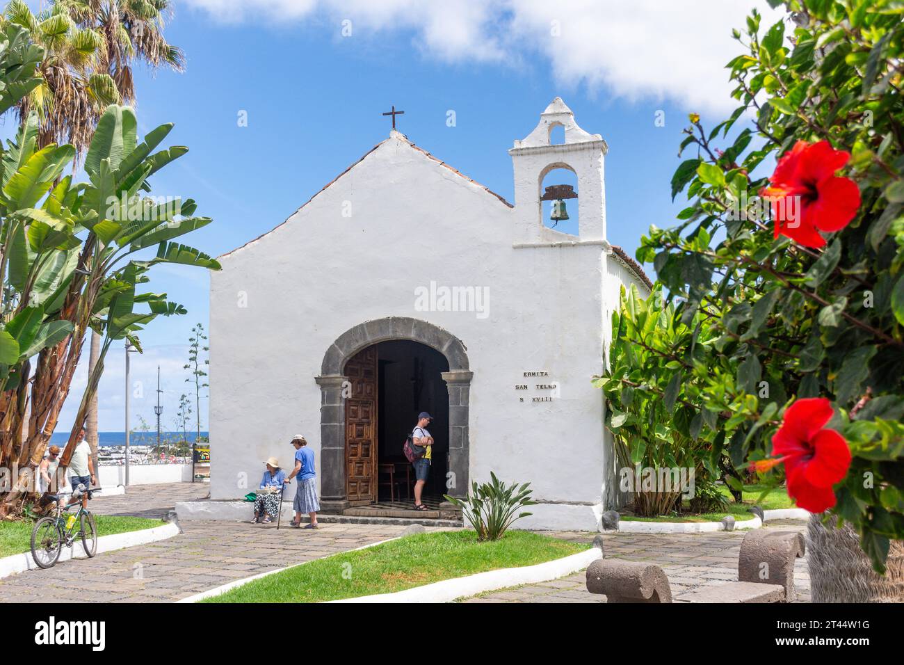 Ermita de San Telmo (Kirche San Telmo), Calle de San Telmo, Puerto de La Cruz, Teneriffa, Kanarische Inseln, Spanien Stockfoto