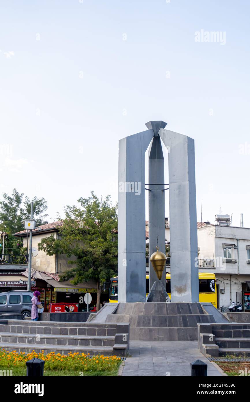 Gaziantep-Pendelmonument, Türkei Stockfoto
