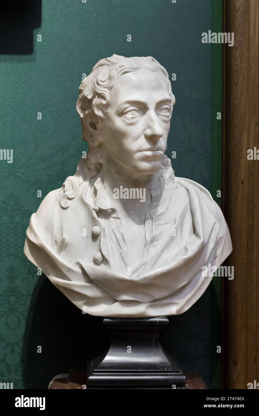 Alexander Pope, von John Michael Rysbrack Stockfoto