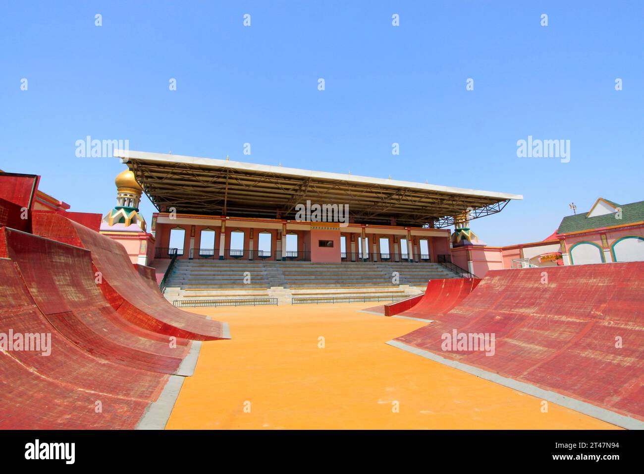TIANJIN - 17. MAI: Limit Movement Playground, Happy Valley, am 17. Mai 2014, Tianjin, China. Stockfoto