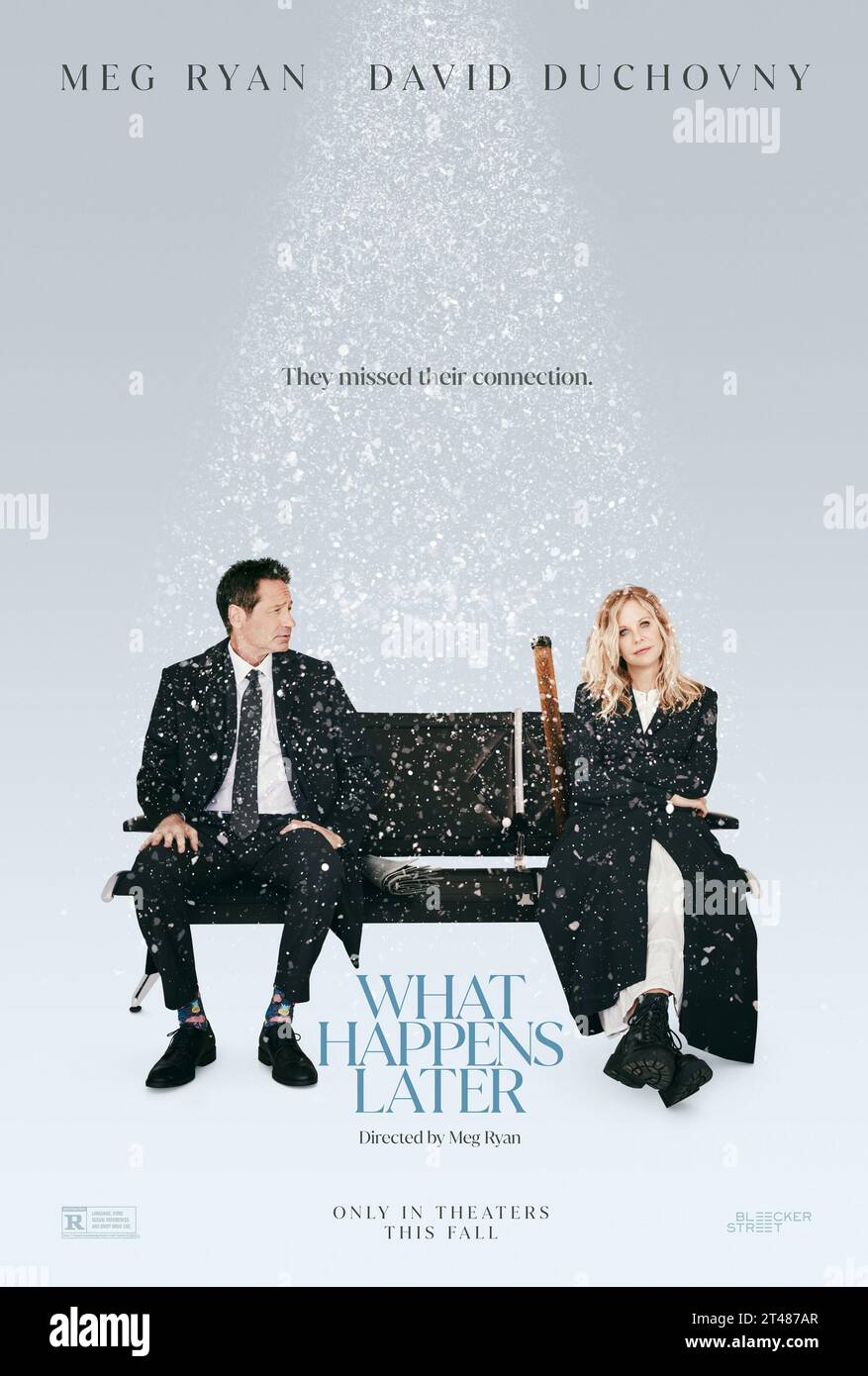 Was passiert später, Poster David Duchovny & Meg Ryan Stockfoto