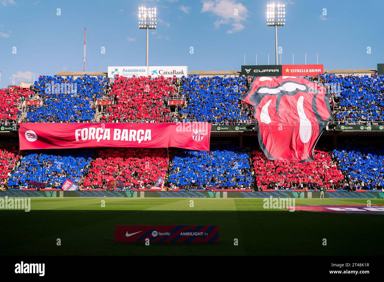 Barcelona, Spanien, 28. Oktober 2023. Spanische LaLiga EA Sports: FC Barcelona gegen Real Madrid CF. Quelle: Joan G/Alamy Live News Stockfoto