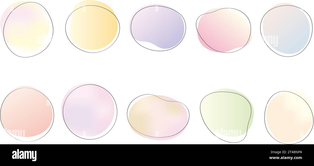 Handgezeichneter Vektor-Rahmen und Hintergrund mit Textraum auf weißem Hintergrund. Stock Vektor