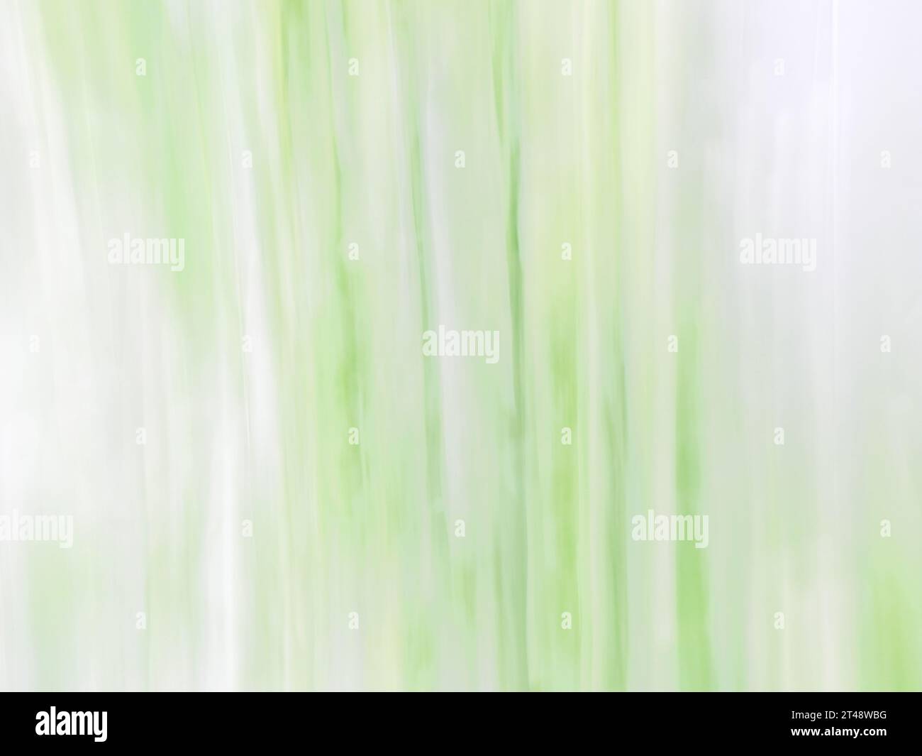 Abstrakter Hintergrund durch absichtliche Kamerabewegung. Orangenbaum in blühendem weiß und Grün, helle vertikale Bewegungsunschärfe. Frühling Natur gestreift I Stockfoto