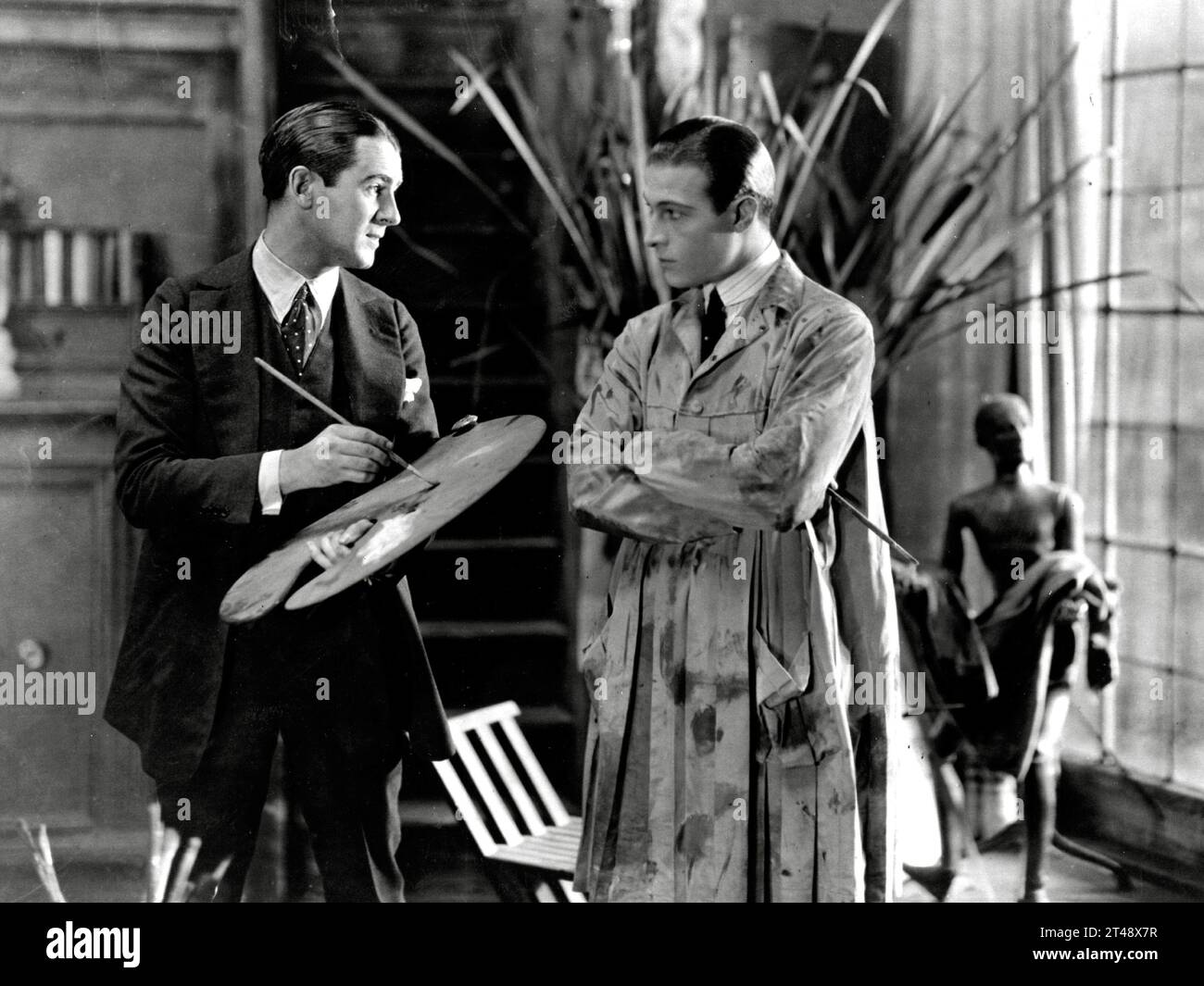 REX Ingram, Rudolph Valentino, die vier Reiter der Apokalypse (1921). Foto: Metro Pictures (Aktenzeichen 34580-309THA) Stockfoto