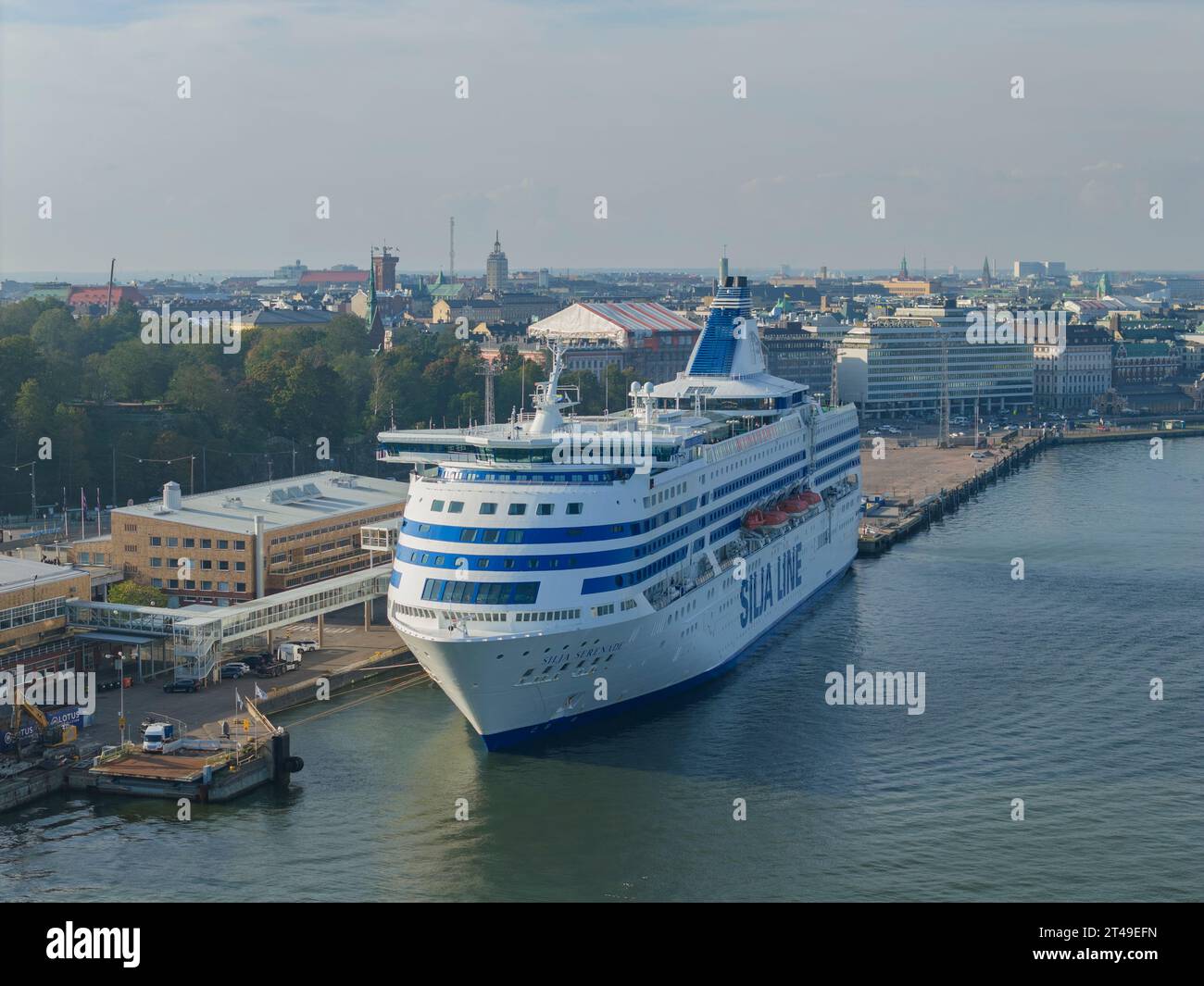 Helsinki Südhafen Stockfoto