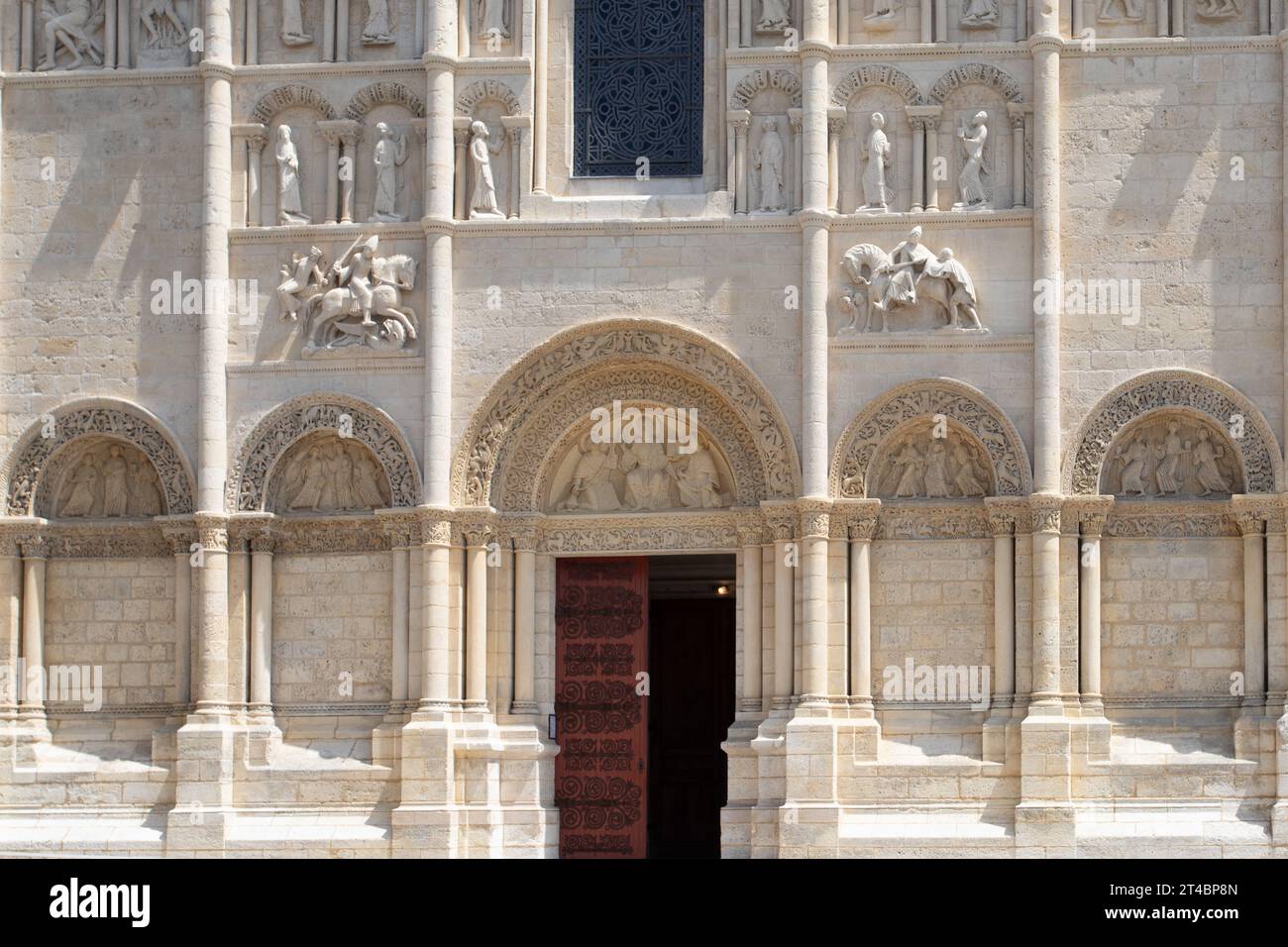 Cathédrale Saint Pierre Angouleme Stockfoto