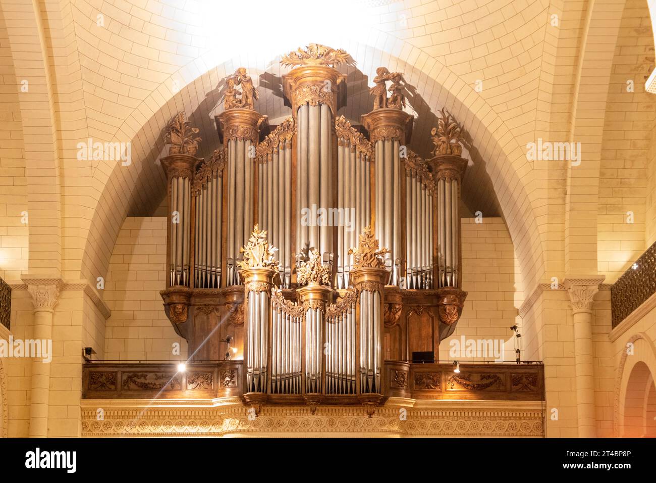 Cathédrale Saint Pierre Angouleme Stockfoto