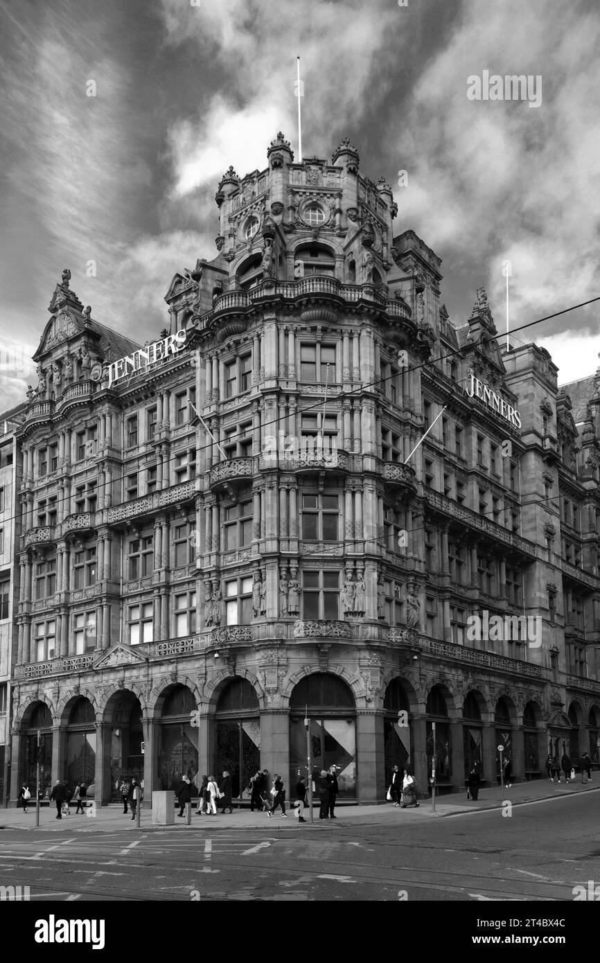 Das Kaufhaus Jenners, Princes Street, Edinburgh, Schottland, Großbritannien Stockfoto
