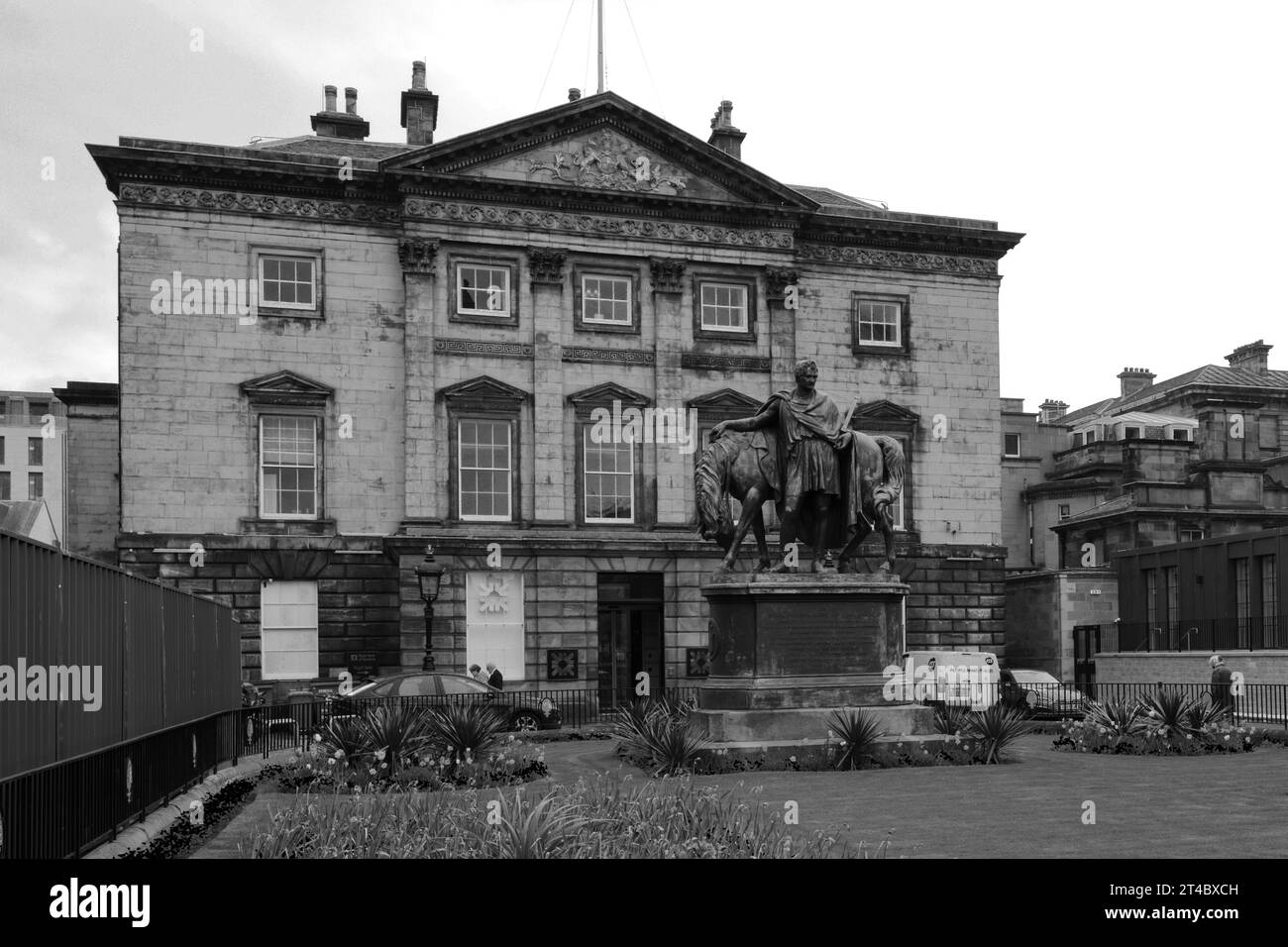 Dundas House, St Andrew Square Gardens, Edinburgh, Schottland, Großbritannien Stockfoto