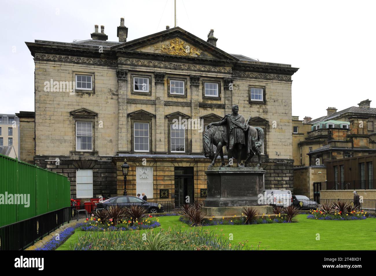 Dundas House, St Andrew Square Gardens, Edinburgh, Schottland, Großbritannien Stockfoto