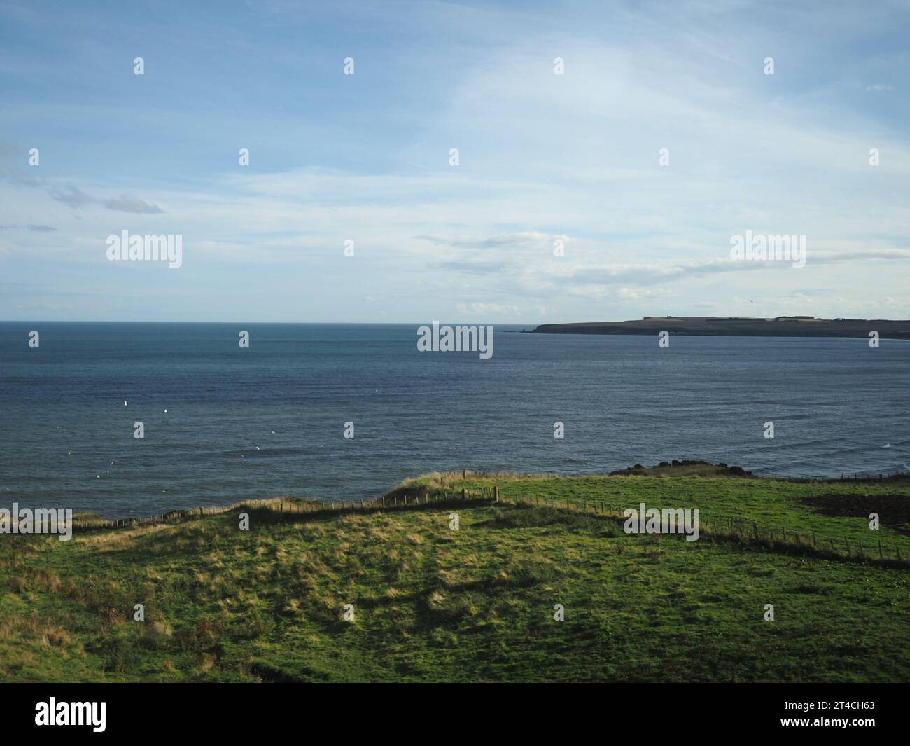 Scottish Lowlands Meerblick zwischen Dundee und Aberdeen Stockfoto