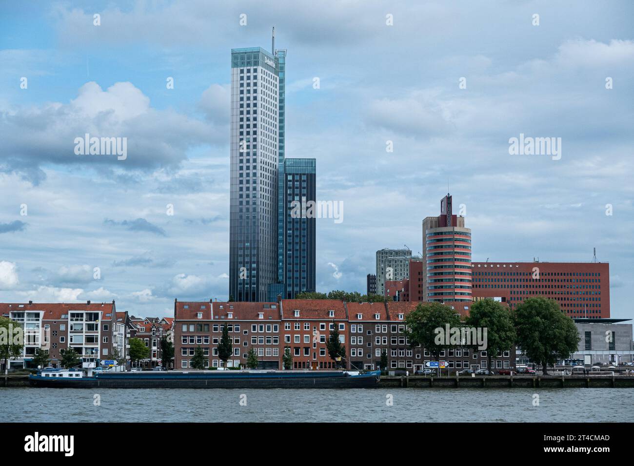 Rotterdamer Architekturen Stockfoto