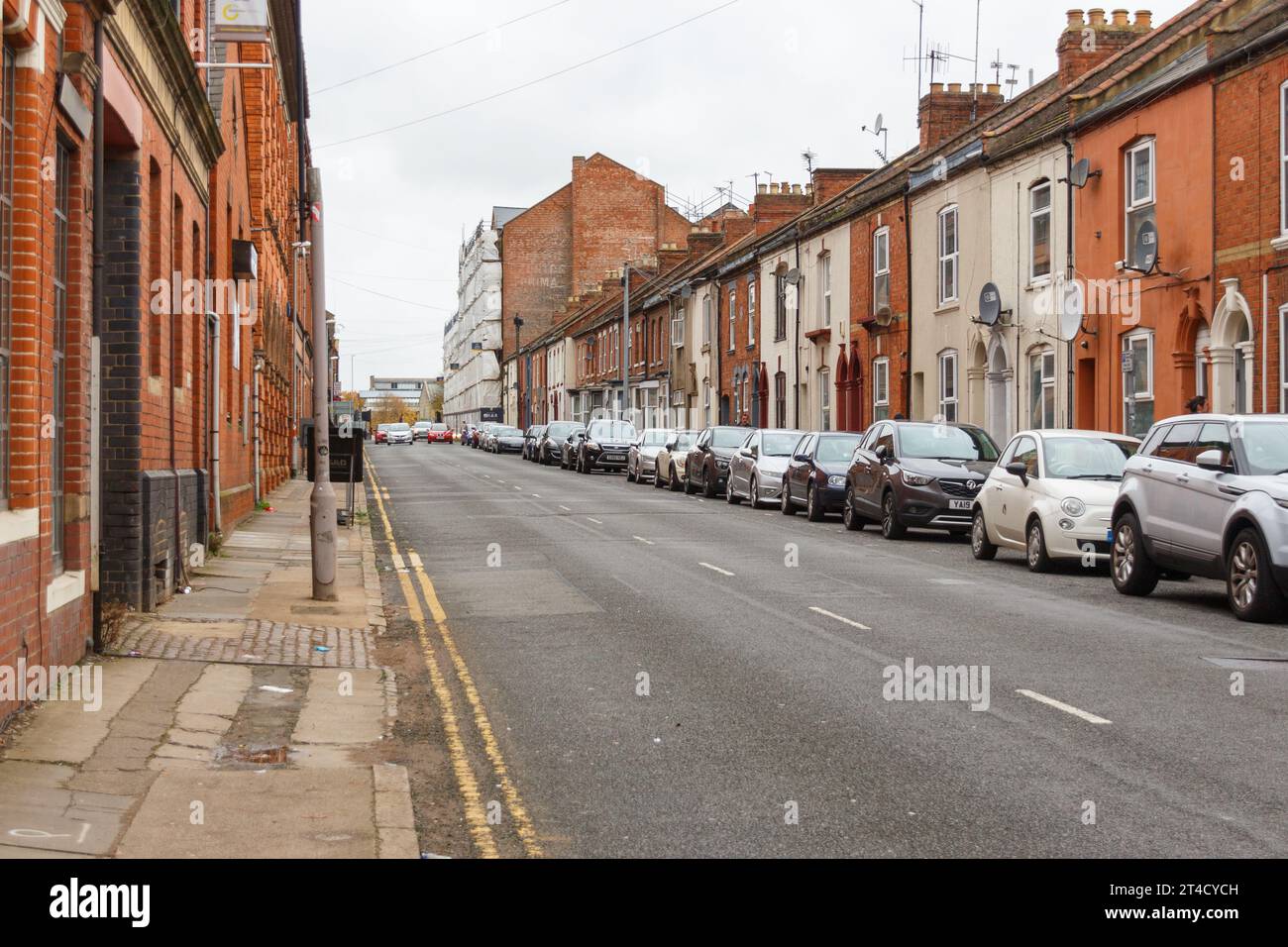 St Michael's Road Northampton 2023 Stockfoto