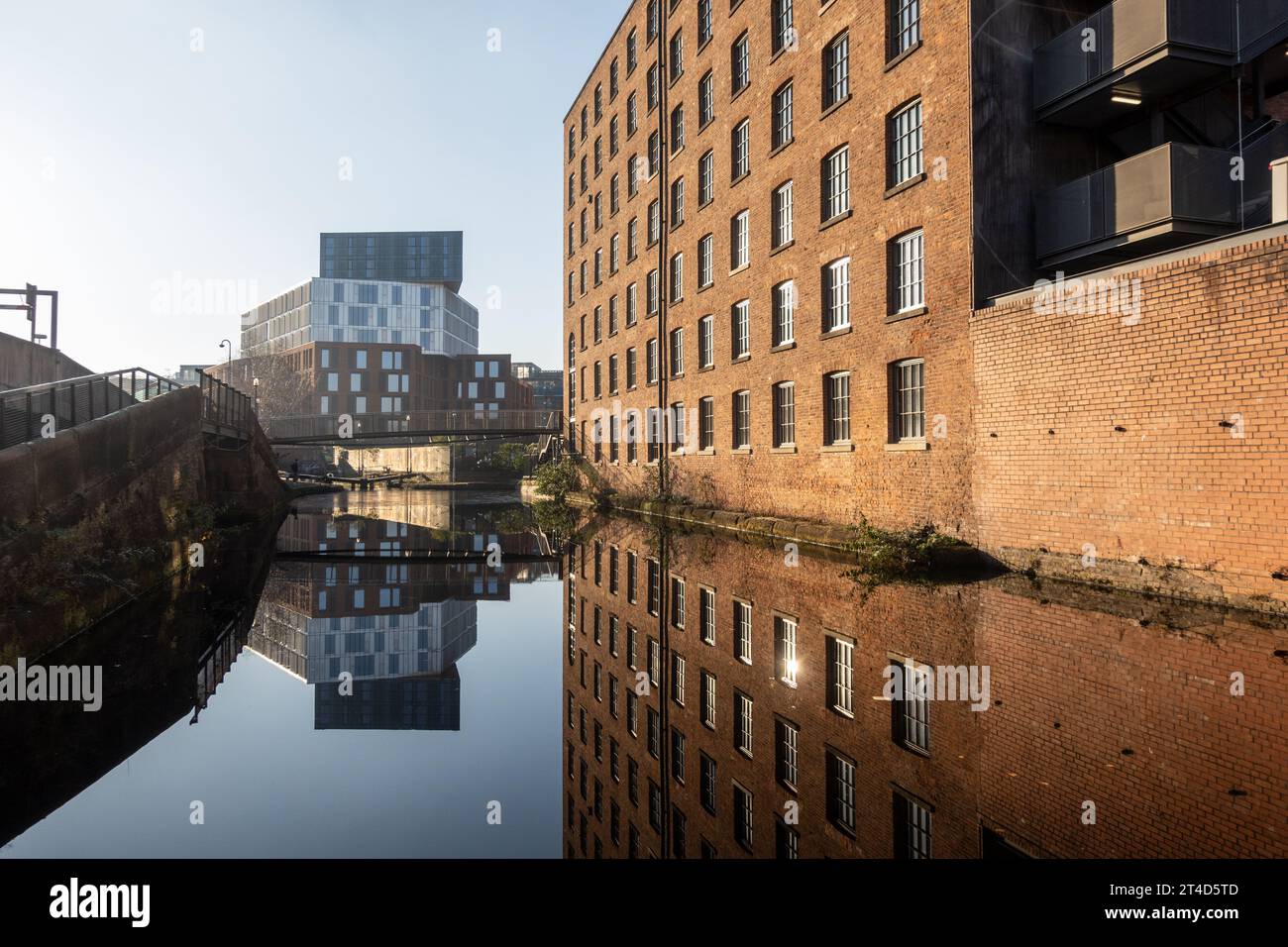 Brownsfield Mill und Urban Splash im Northern Quarter von Manchester Stockfoto