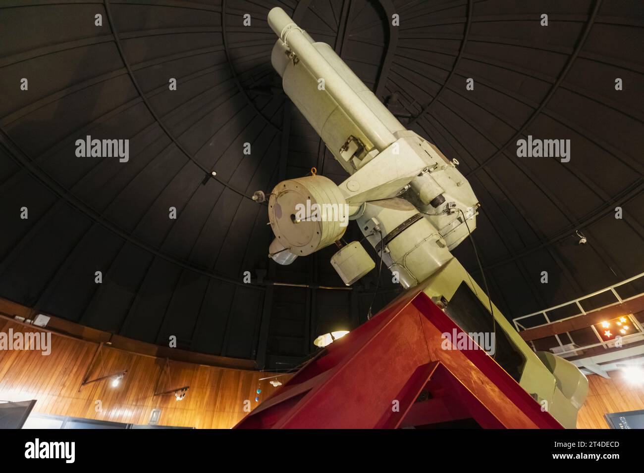 England, East Sussex, Eastbourne, Herstmonceux, Observatory Science Centre, Historical Telescope Stockfoto