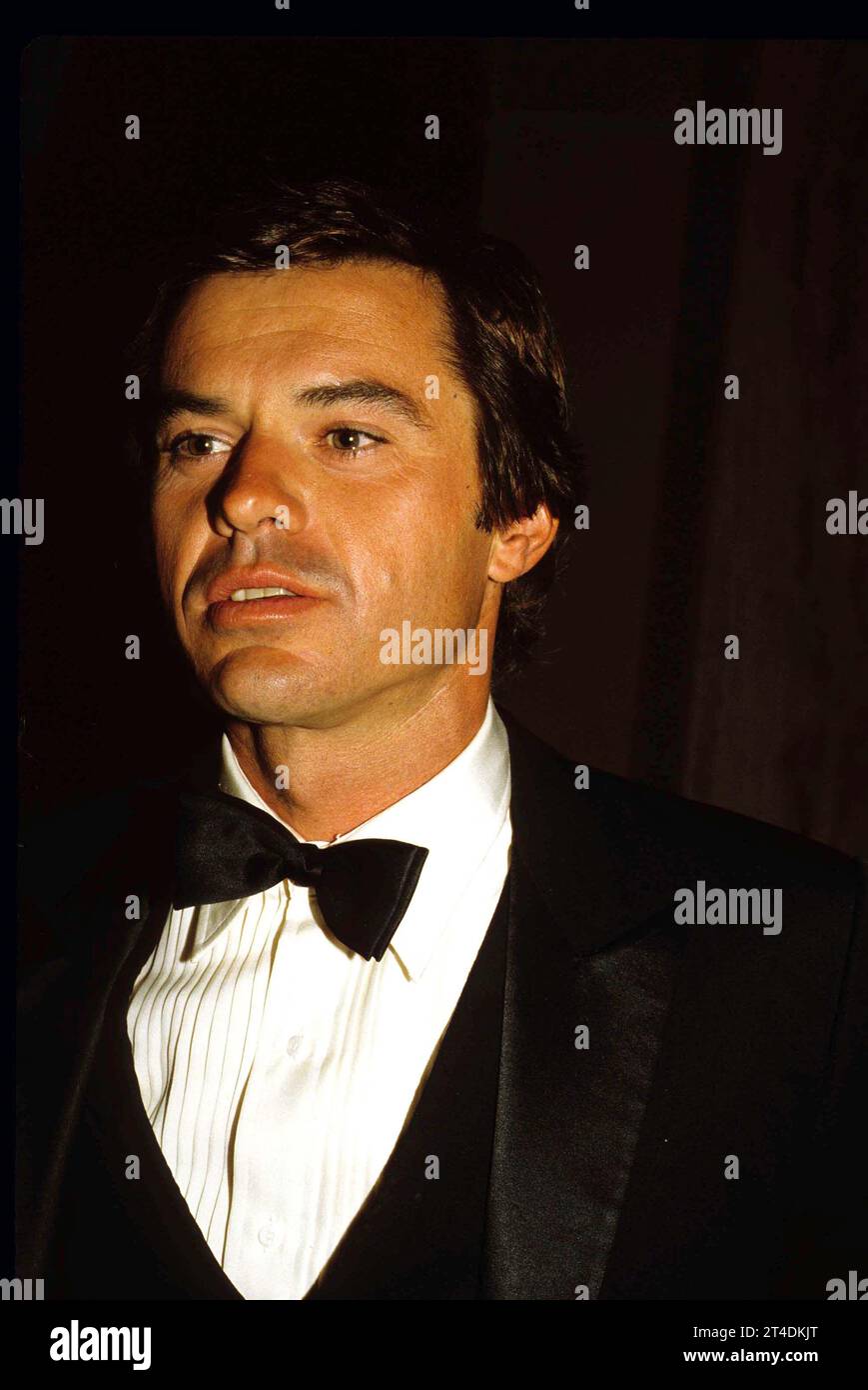 ROBERT URICH ;amerikanischer Film-, Fernseh- und Bühnenschauspieler und Fernsehproduzent ; 1982 ; Credit: Lynn McAfee / Performing Arts Images www.performingartsimages.com Stockfoto