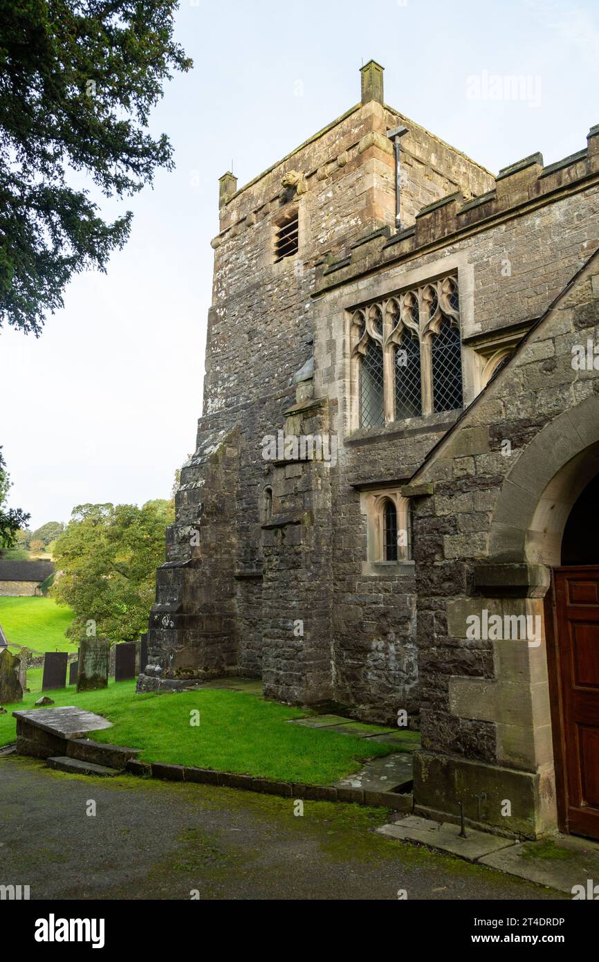 St. Mary’s Church, Tissington, Derbyshire, England Stockfoto