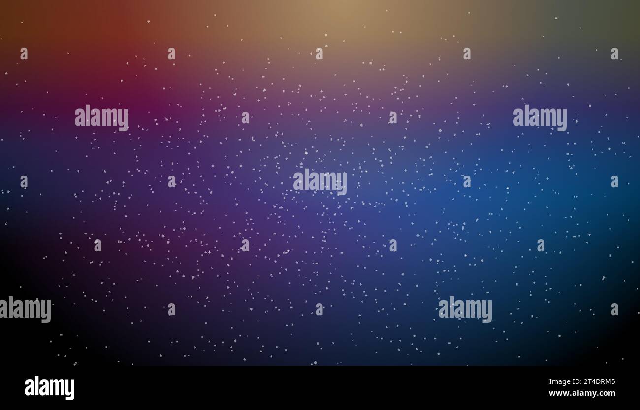 Abstrakter Hintergrund des nächtlichen Sternenhimmels. Vektorgalaxie-Design Stock Vektor