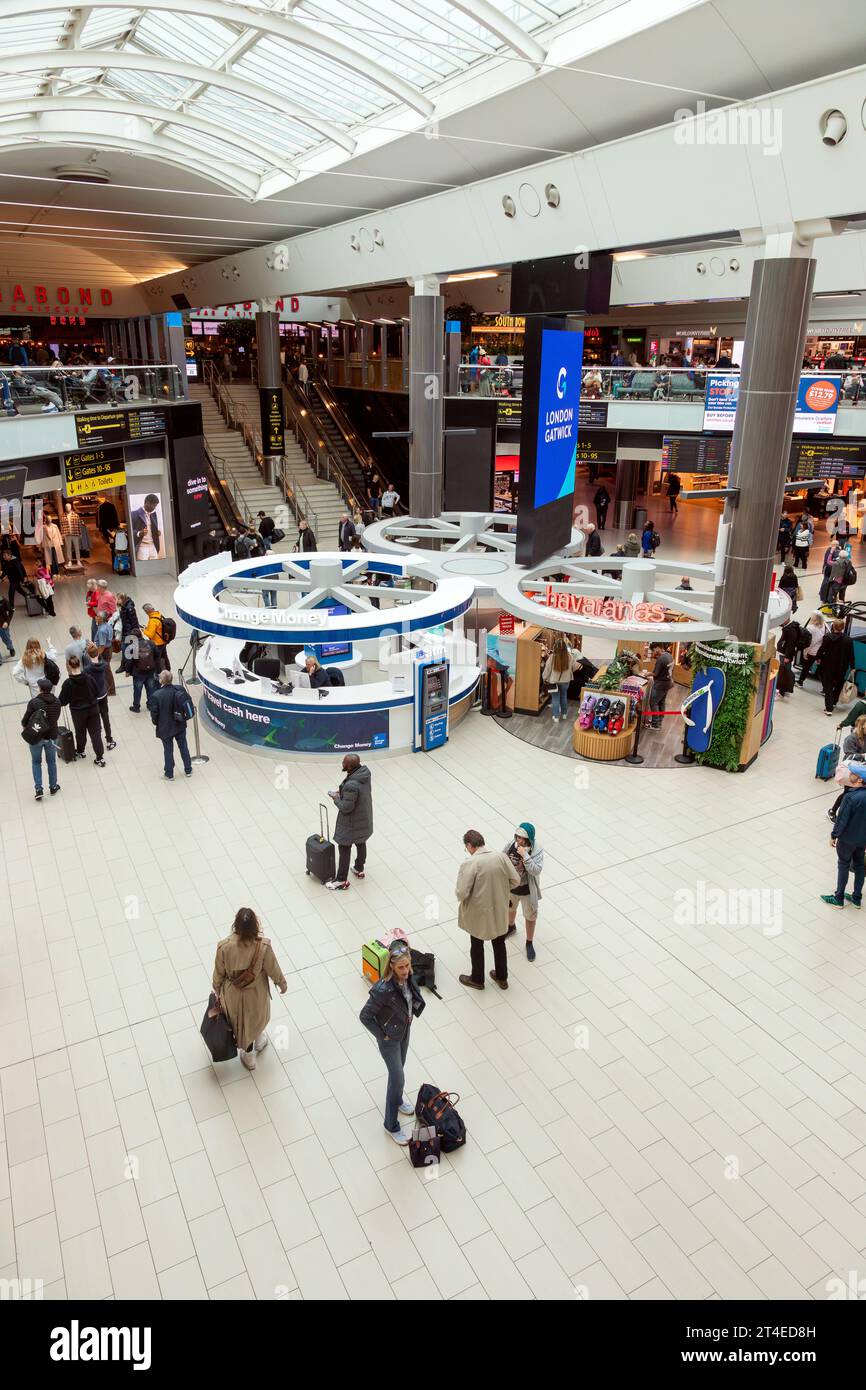 Flughafen Gatwick, Horley, Gatwick, West Sussex, Vereinigtes Königreich. Stockfoto