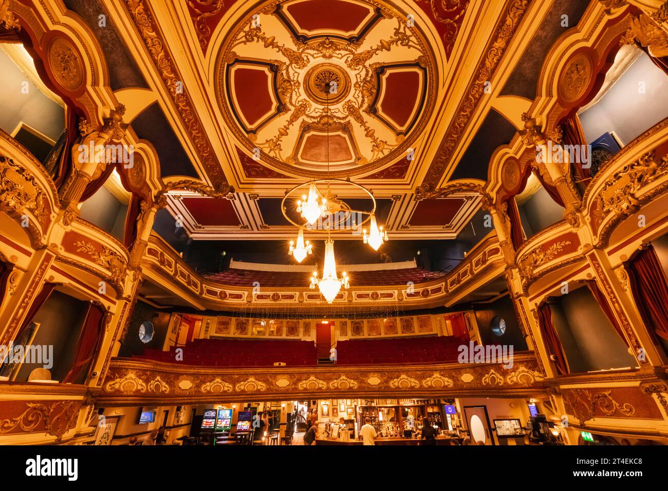 England, Kent, Tunbridge Wells, Old Opera House, Innenansicht Stockfoto