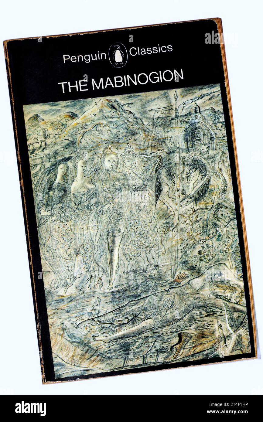 Die Mabinogion. Penguin Classics Edition. Bucheinband auf weißem Hintergrund. Stockfoto