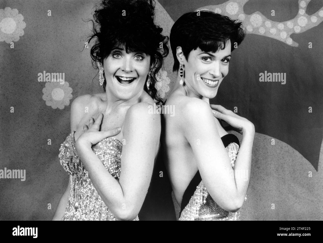 Cathy Wydner, Nancy Hess, Publicity Porträt für das Musical Stardust, 1992 Stockfoto