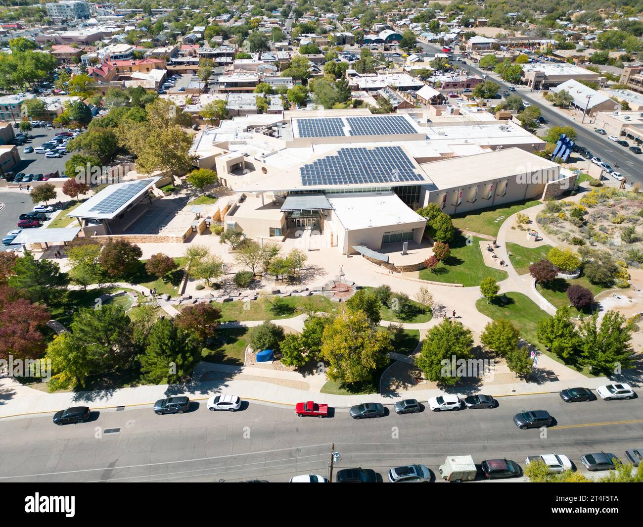 Albuquerque Museum, lokale Geschichte, Albuquerque, NM, USA Stockfoto